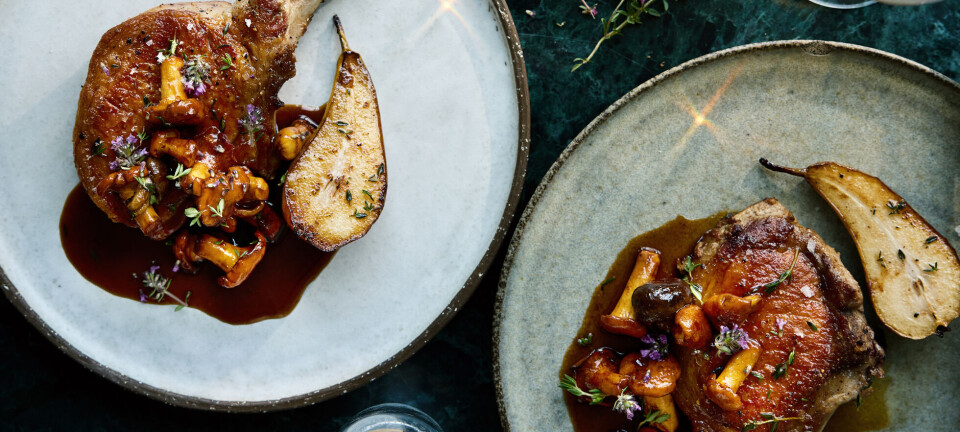 Giv dine svinekoteletter et asiatisk kram