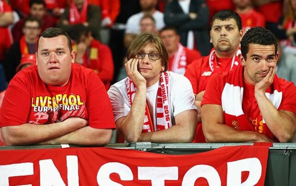 Liverpool-spiller på den mest triste selfie i historien efter finalenederlag
