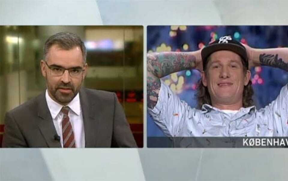 Rapper til studievært: Bare rolig, homie