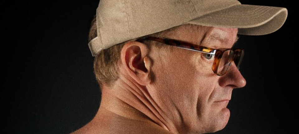 Amagerplade til Frank Hvam på plakaten til ’Klovn: The Final’