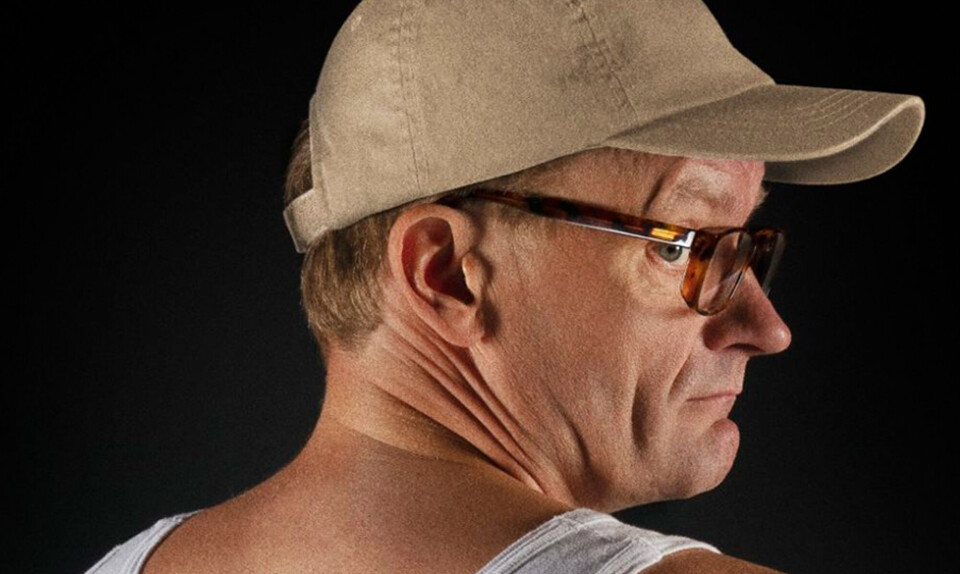 Amagerplade til Frank Hvam på plakaten til ’Klovn: The Final’