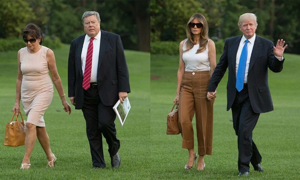 Melania Trumps far ligner mistænkeligt meget én, vi kender