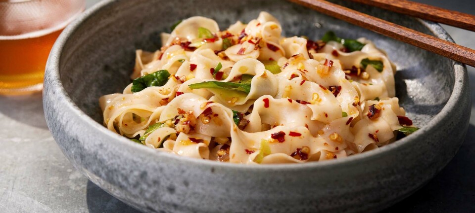 Opskrift: Nudler med kinesisk chiliolie
