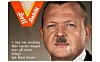Løkke med Hitler-skæg: Dansk komiker i valgkamps-provokation