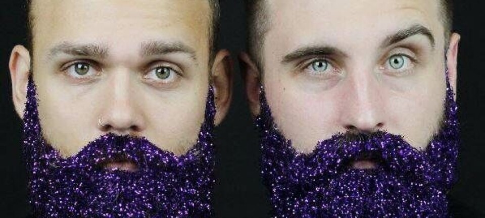 'Skægdekorationer' er det nye på Instagram