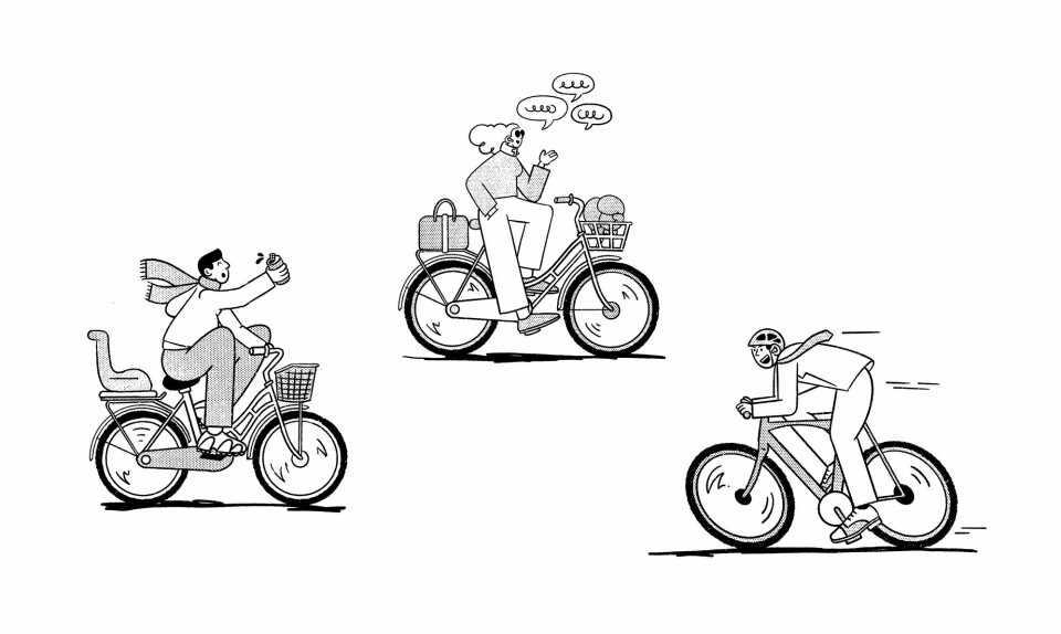 Er du den fraværende, den indiskrete eller den udødelige på cykel? Her er de største arketyper på cykelstierne