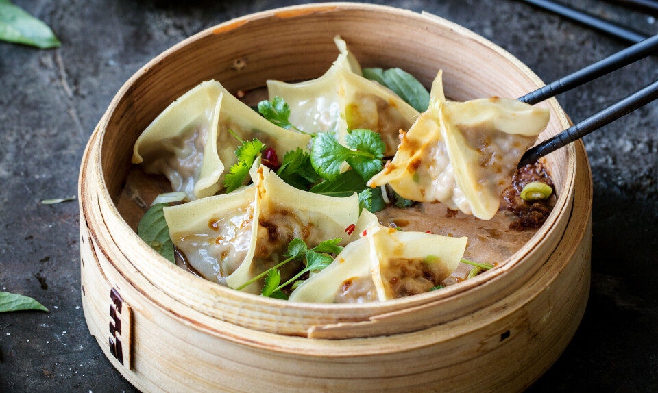 Opskrift: Dumplings med gris og citrongræs