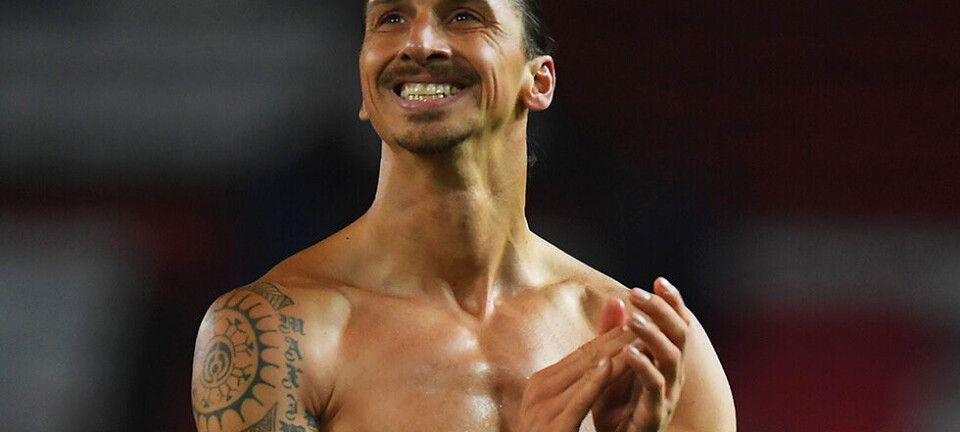 Velbekomme: Zlatan Ibrahimovic køber helsides annonce for at offentliggøre klubskifte
