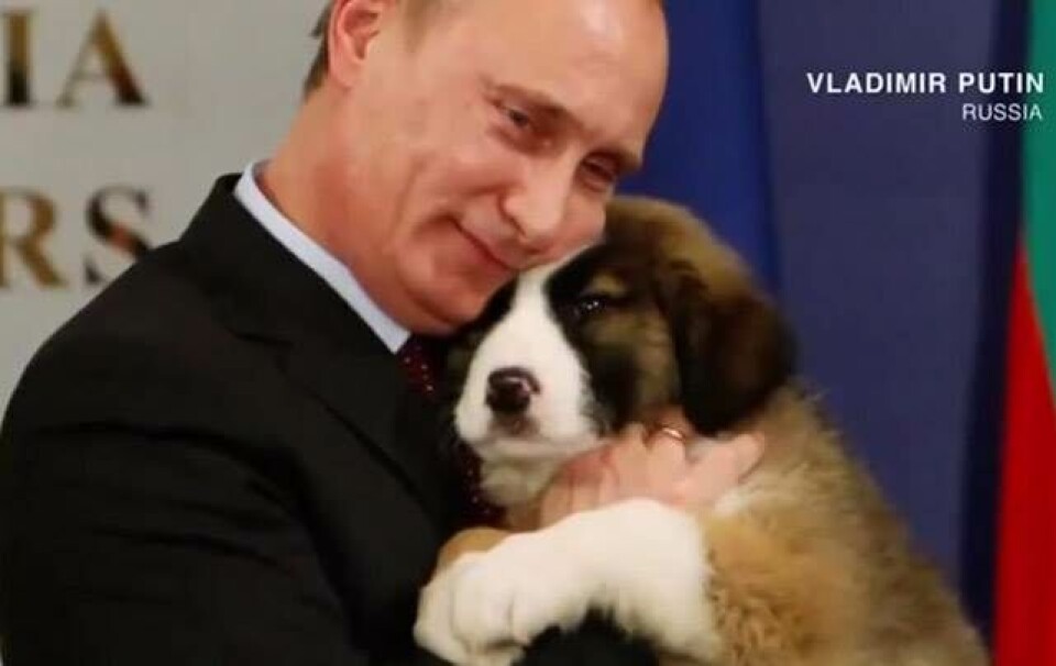 Se billederne: Putin, Kim Jong-Un og Al-Assad som gode mennesker
