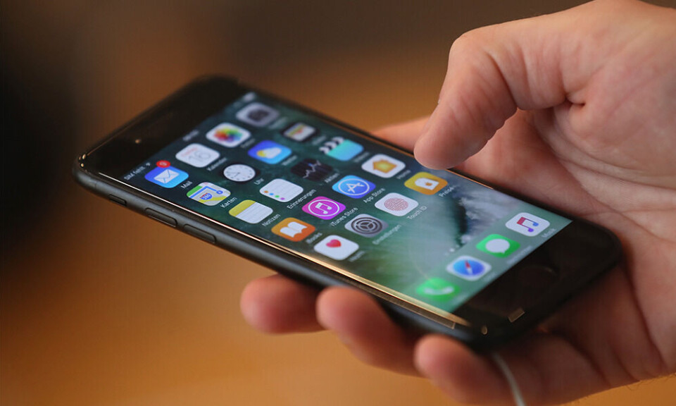 iPhone batteri opladning