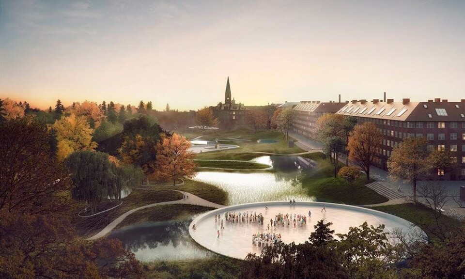 Skybrudssikring Nørrebrosjælen