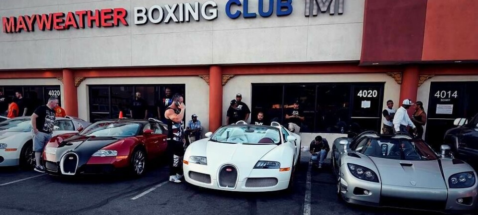 Floyd Mayweather opgraderer den vildeste garage på Instagram med konceptbil til 16 mio. kroner
