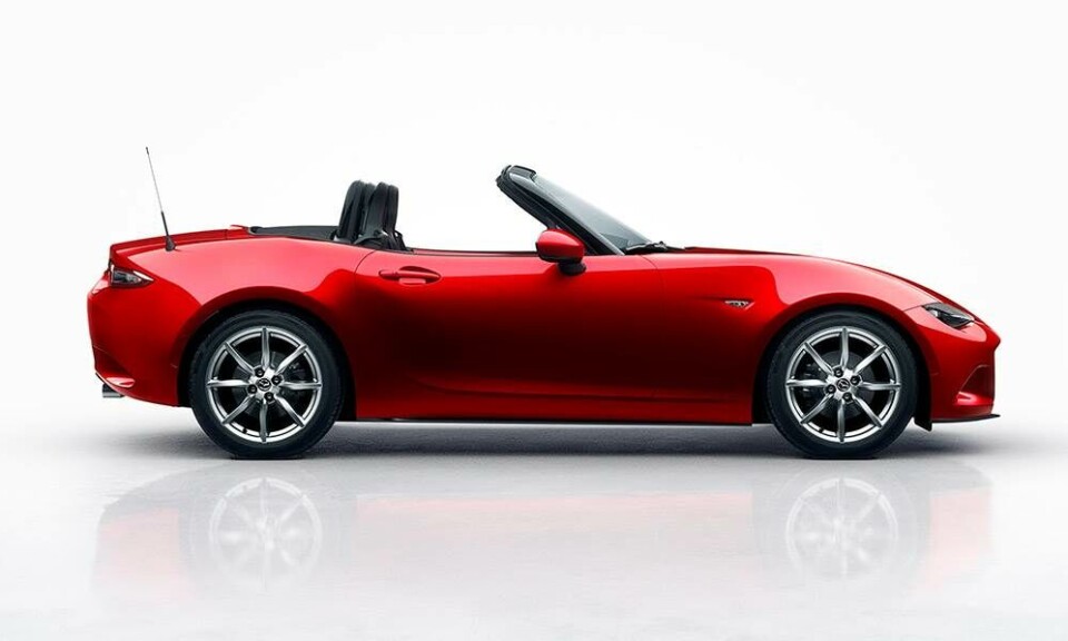 Mazda MX5 får topkarakteren for forholdet mellem pris og køreglæde