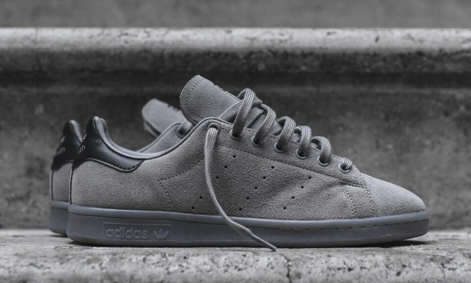 stan smith charcoal gray