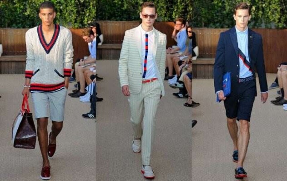 Modeuge i New York: Tommy Hilfiger