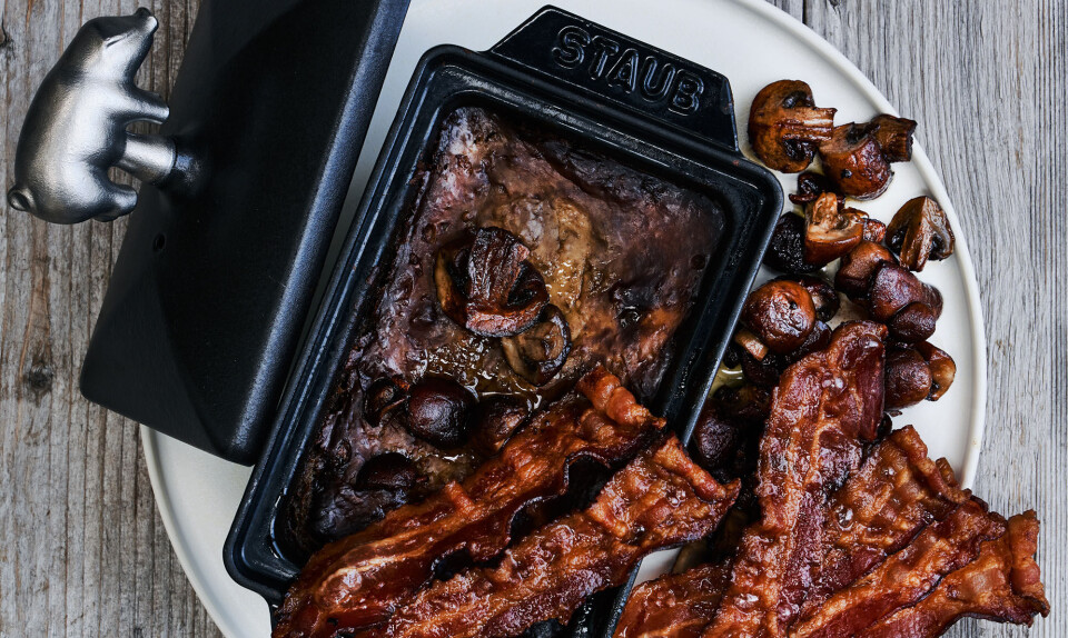 Opskrift: Hjemmelavet leverpostej med bacon og champignon