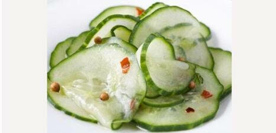Sådan laver du agurkesalat