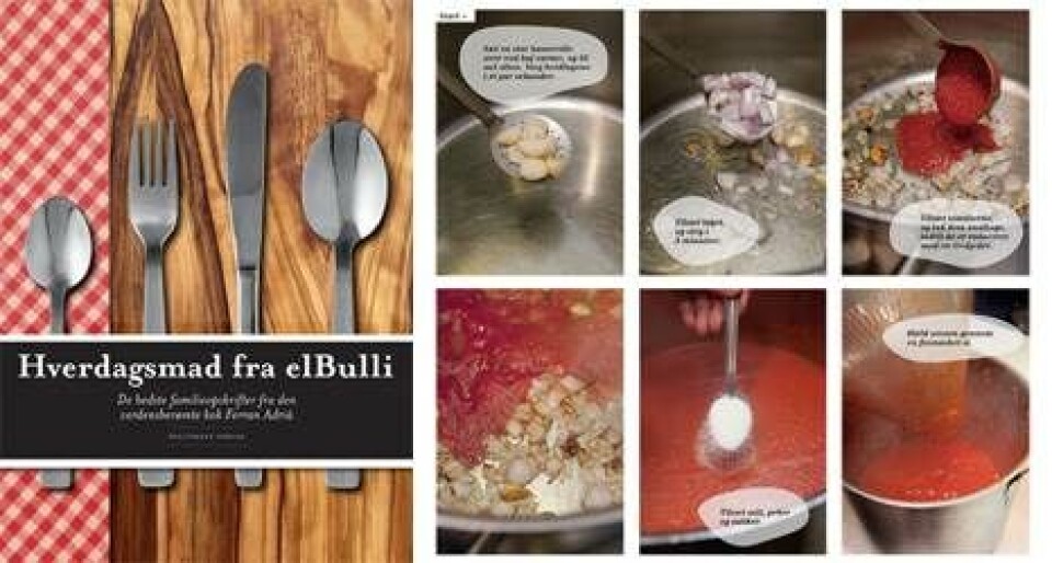 elBulli udgiver kogebog med hverdagsmad
