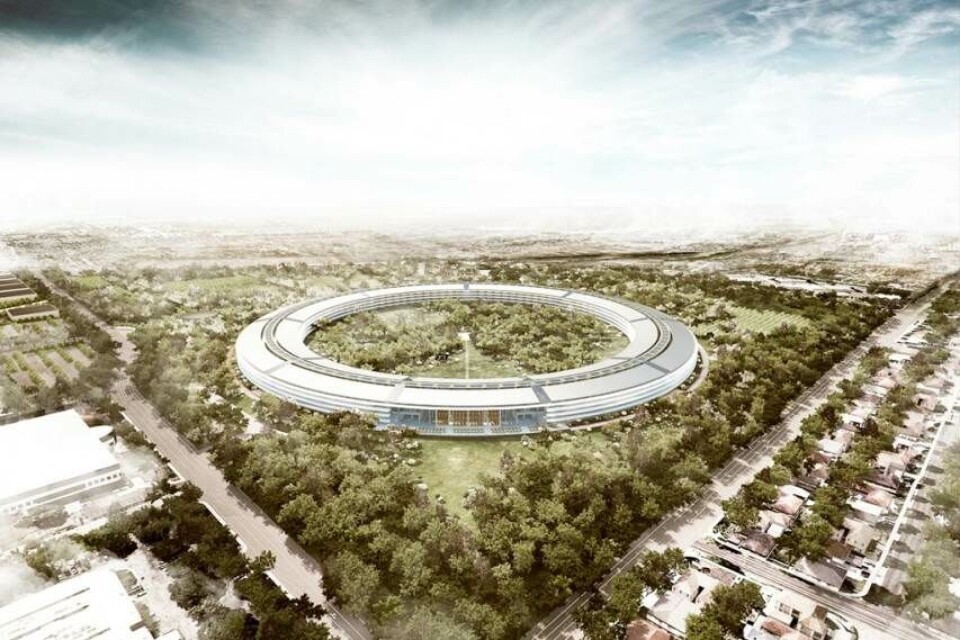Se Apples nye hovedkontor