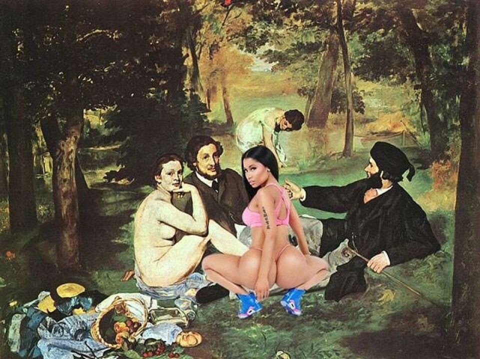 Nicki Minaj er blevet til klassisk kunst