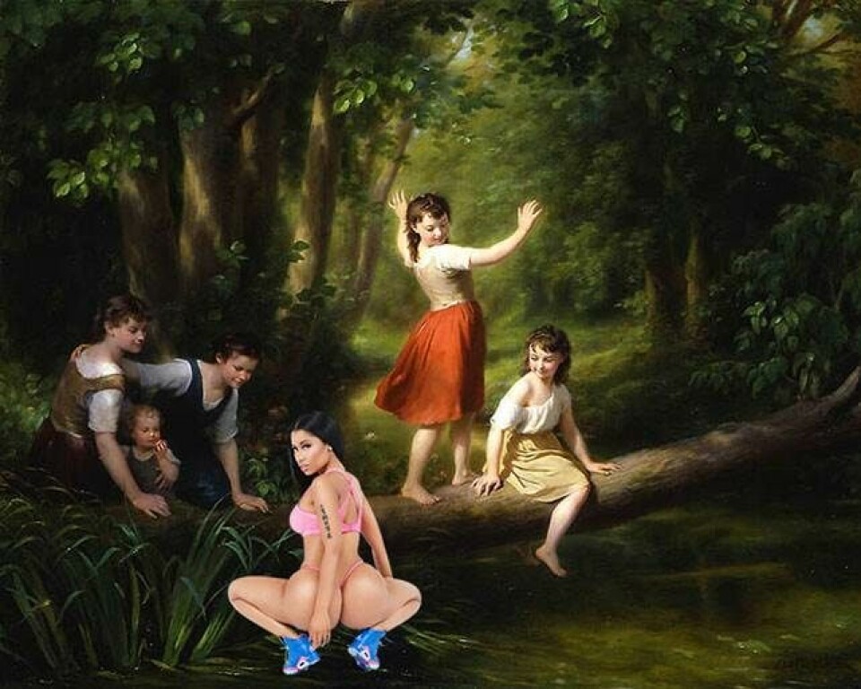 Nicki Minaj er blevet til klassisk kunst