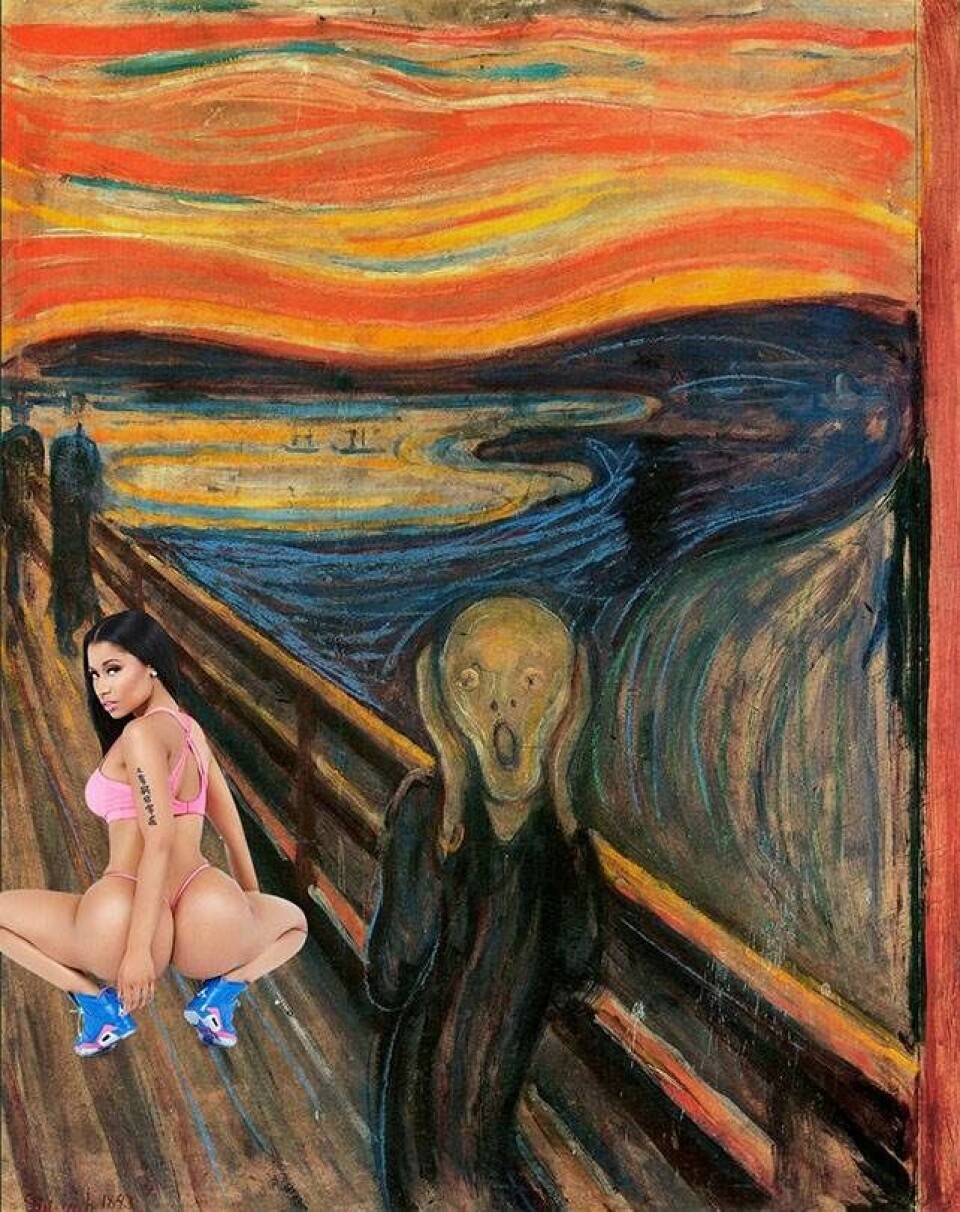 Nicki Minaj er blevet til klassisk kunst