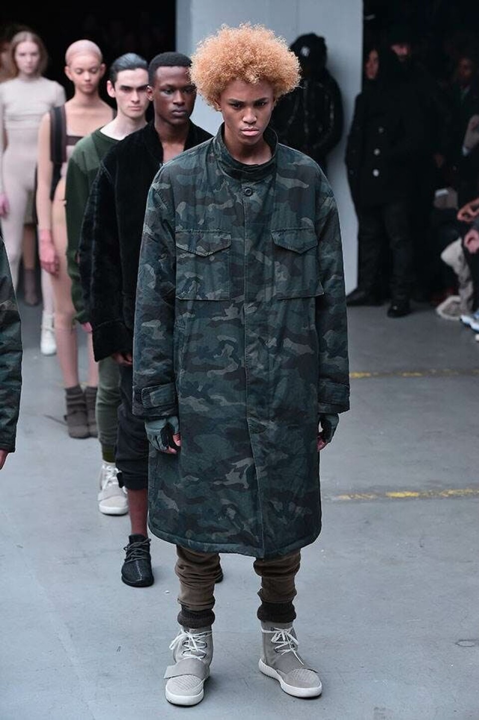 Storsmilende Kanye viste hele Adidas-kollektionen frem under New Yorks modeuge