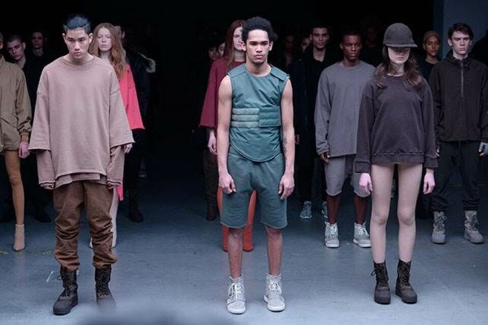 Storsmilende Kanye viste hele Adidas-kollektionen frem under New Yorks modeuge