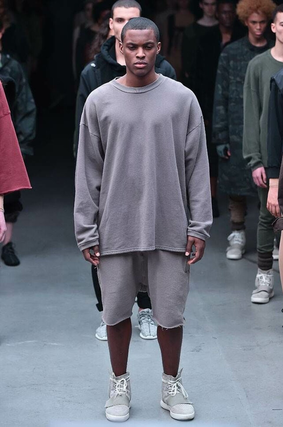 Storsmilende Kanye viste hele Adidas-kollektionen frem under New Yorks modeuge