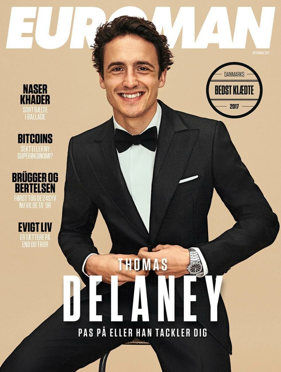 Thomas Delaney kåret til Danmarks bedst klædte mand 2017