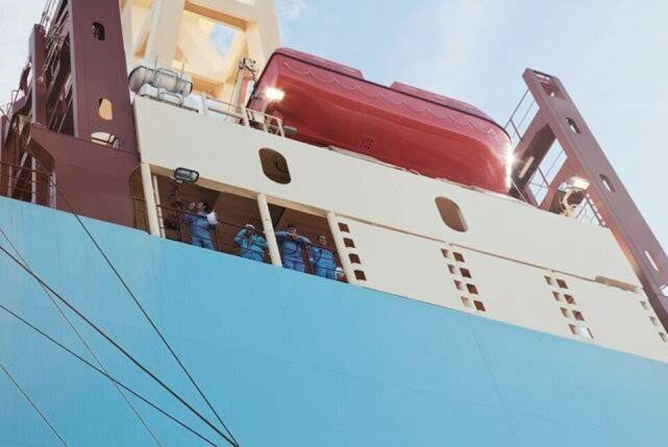 Se billeder: Ombord på verdens største containerskib Triple-E