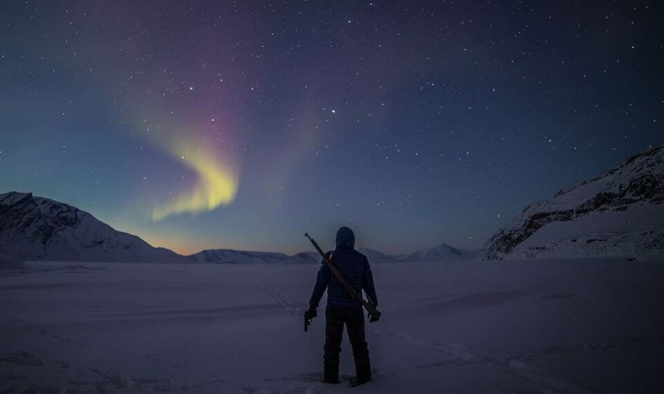 Mark mistede begge ben i Afghanistan-krigen, men har nu rejst 400 kilometer i Nordøstgrønlands barske klima