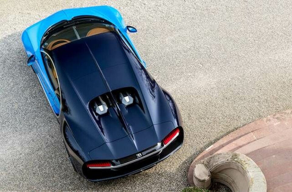 Ny Bugatti er verdens hurtigste sportsvogn
