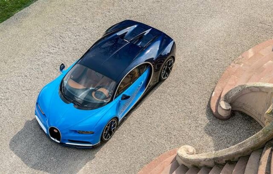 Ny Bugatti er verdens hurtigste sportsvogn
