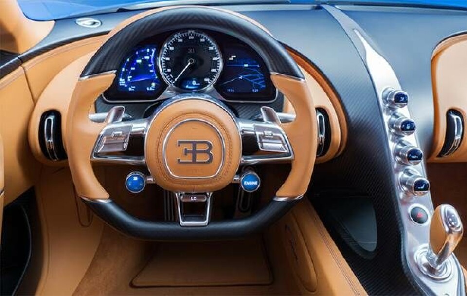 Ny Bugatti er verdens hurtigste sportsvogn