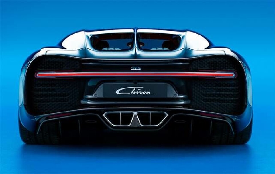 Ny Bugatti er verdens hurtigste sportsvogn