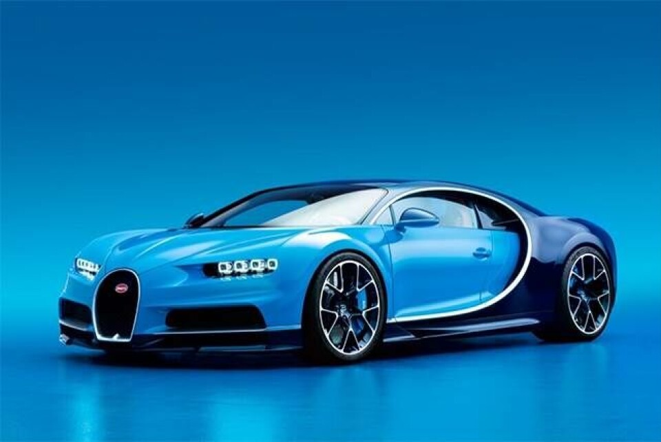 Ny Bugatti er verdens hurtigste sportsvogn