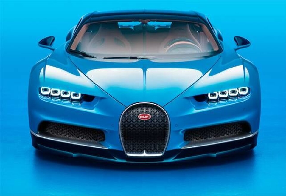 Ny Bugatti er verdens hurtigste sportsvogn