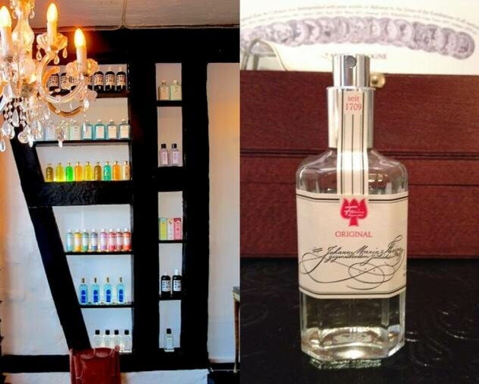 Verdens ældste cologne hos nyåbnet butik