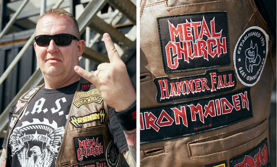 5 mænd og deres battleveste på Copenhell: 'Jeg er efterhånden blevet til en sydame'
