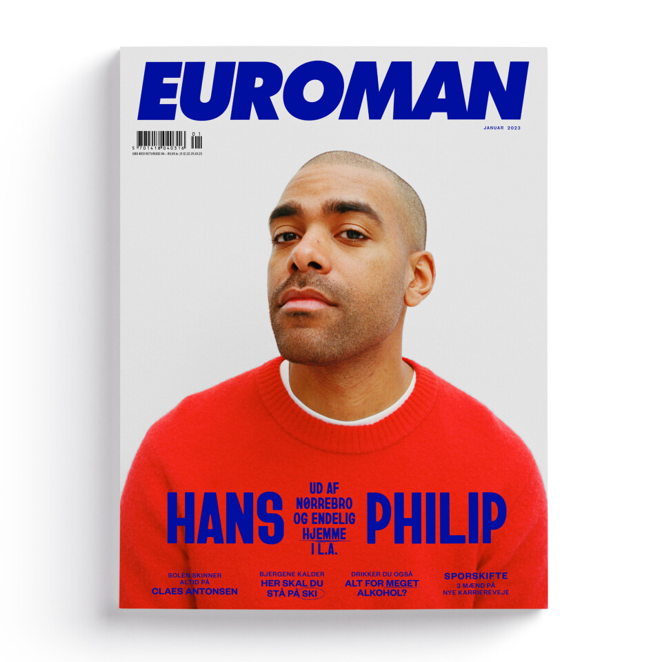 Nyt Euroman på gaden: Hans Philip har skiftet kurs flere gange. Nu lever han det lette liv i Los Angeles