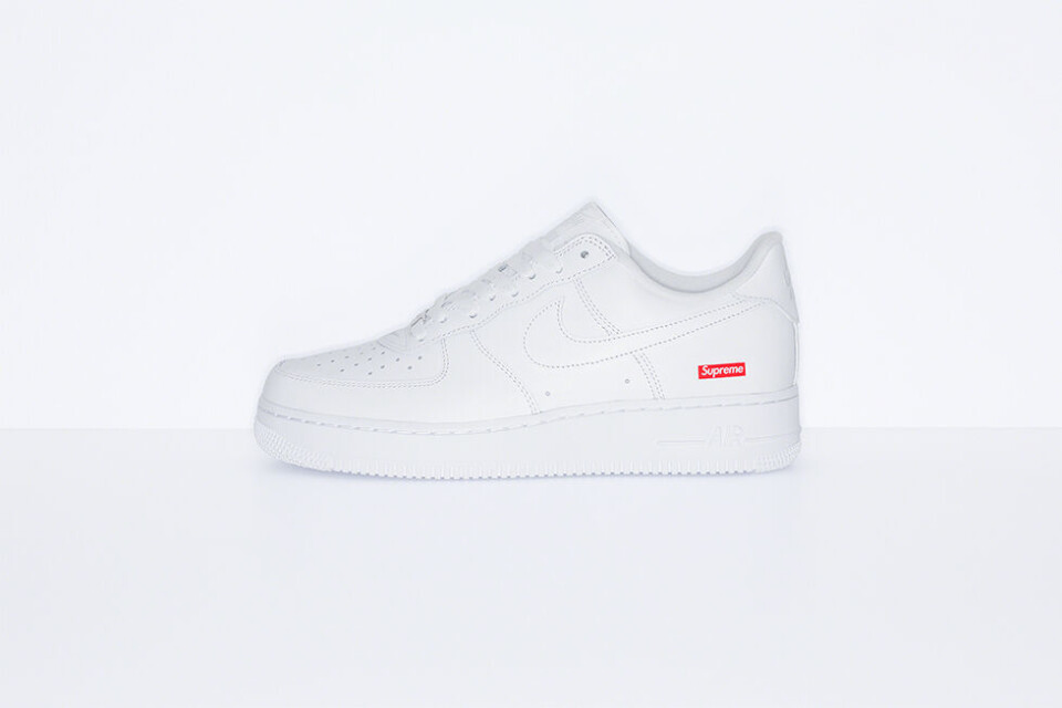 The Supreme x Nike Air Force 1 Low kommer til salg i denne uge