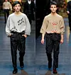 Modeuge i Milano: Dolce & Gabbana efterår / vinter 2013
