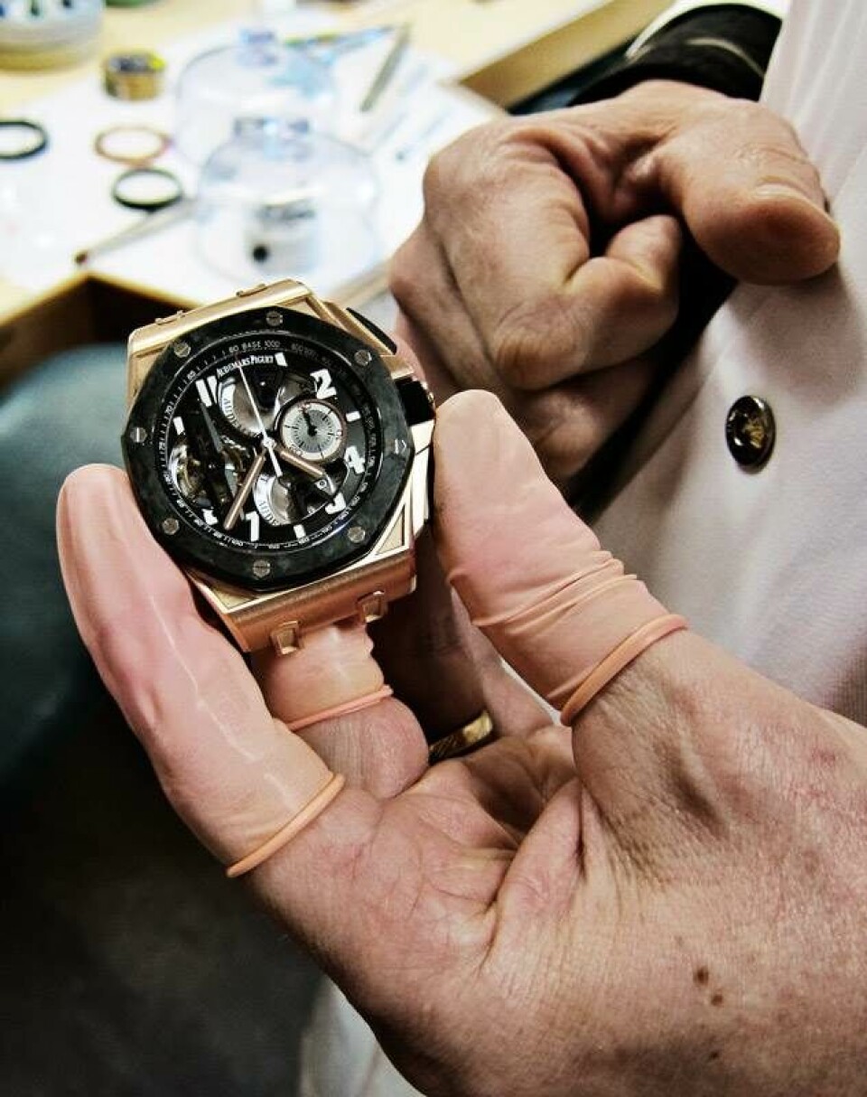 Royale lænker: Audemars Piguet