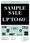 Sample sale: California Sports