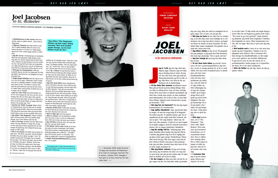 Det har jeg lært: Joel Jacobsen