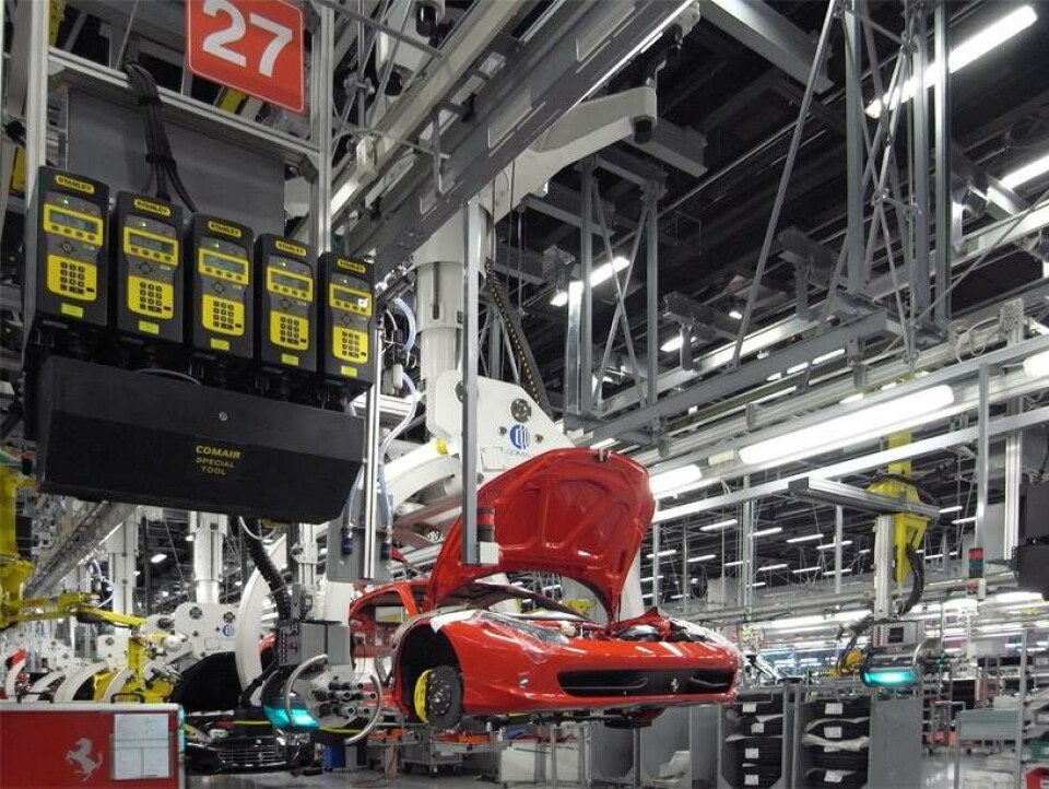 Kom med bag kulisserne hos Ferrari