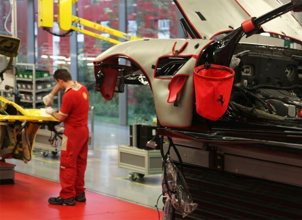 Kom med bag kulisserne hos Ferrari
