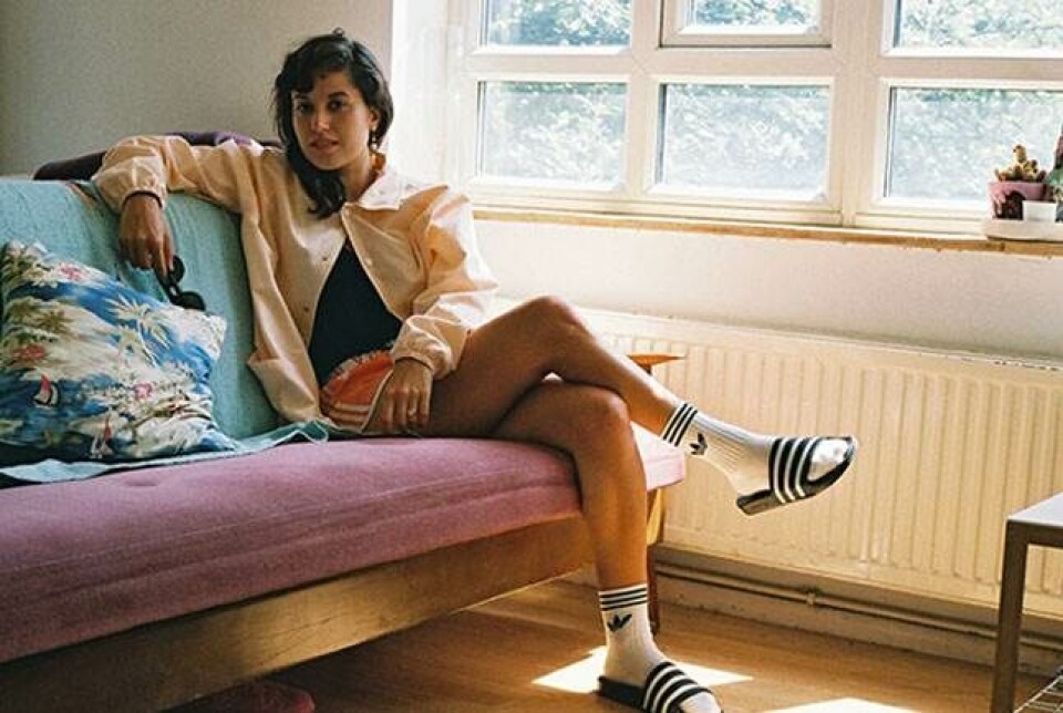 Adidas-sandaler i cool modeserie