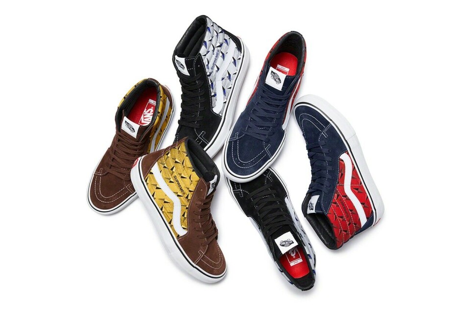 Supreme x Vans SS19-kollektion er blevet afsløret